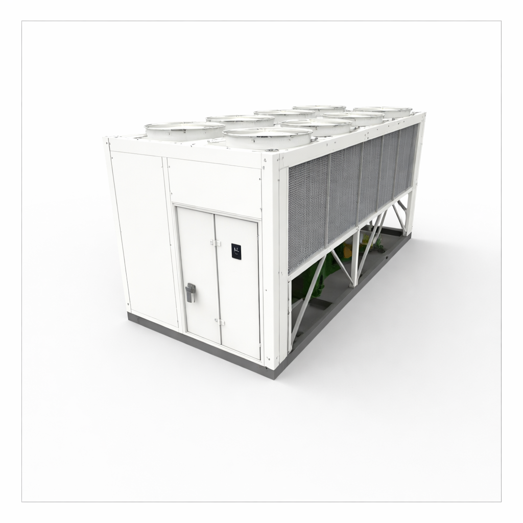Screw chillers for commercial and industrial applications